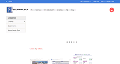 Desktop Screenshot of ezcontract.com